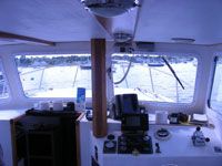 38' Young Brothers Yacht controls